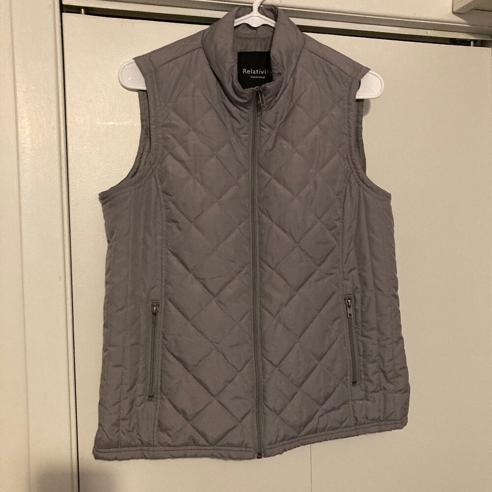 Quilted Zip Vest